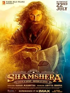 Shamshera 2022 Bollywood Full Movie Vegamovies